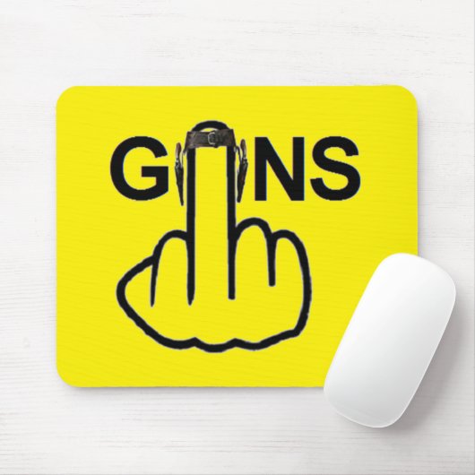 Mousepad Pistolen Flip Muismat (Met muis)