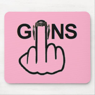 Mousepad Pistolen Flip Muismat
