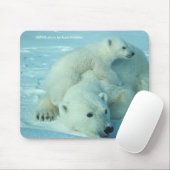 Mousepad / Polar Beer & Cub Muismat (Met muis)