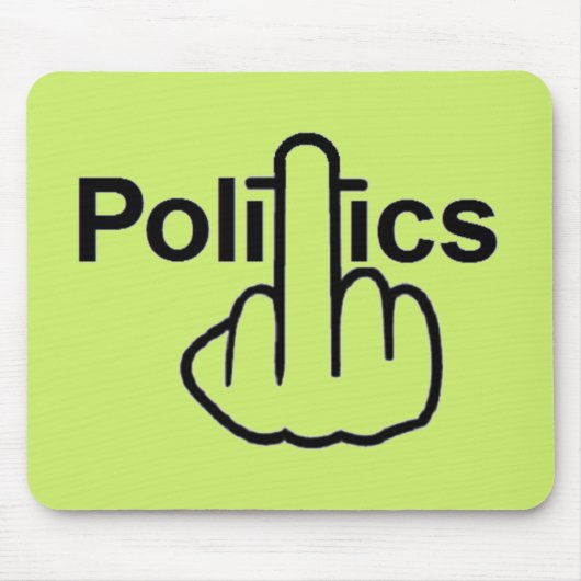 Mousepad Politics Flip Muismat (Voorkant)