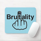 Mousepad politie-onenigheid Flip Muismat (Met muis)