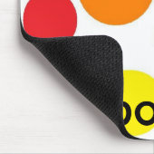mousepad polka dot muismat (Hoek)