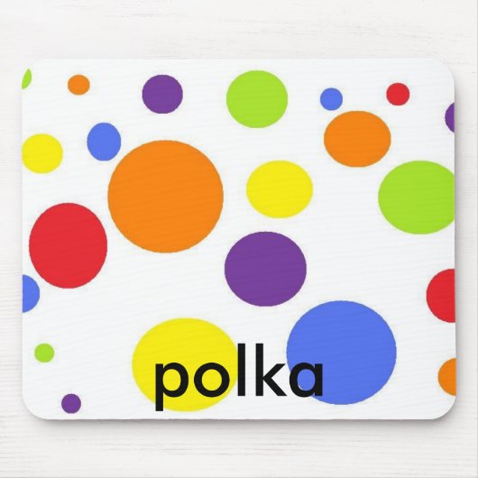 mousepad polka dot muismat (Voorkant)