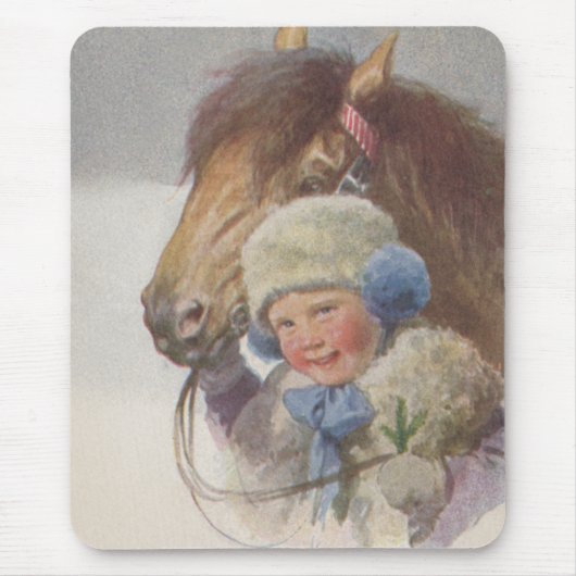 Mousepad pony jeugdgeheugenbaai muismat (Voorkant)