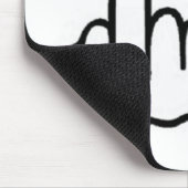 Mousepad Poverty Muismat (Hoek)