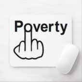 Mousepad Poverty Muismat (Met muis)