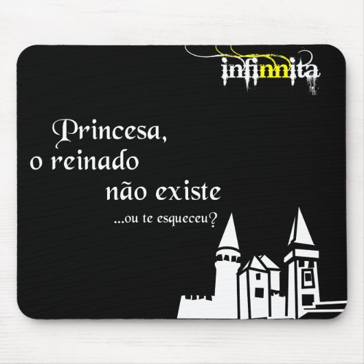Mousepad Princesa de Cristal Muismat (Voorkant)