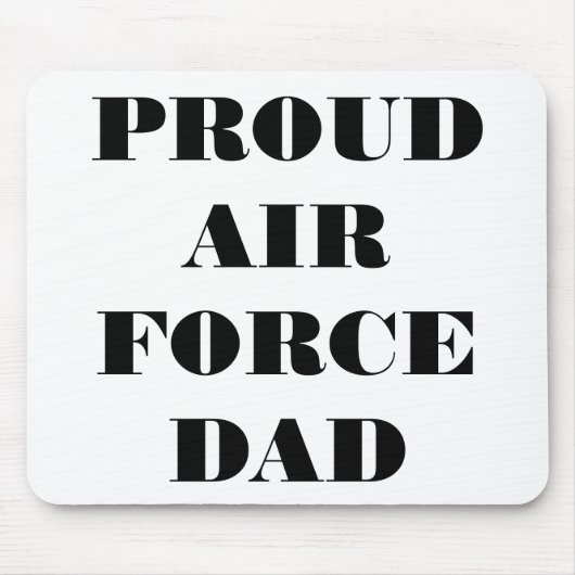Mousepad Proud Air Force Pa Muismat (Voorkant)