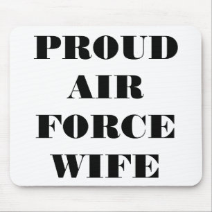 Mousepad Proud Air Force Wife Muismat