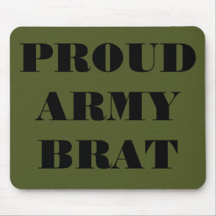 Mousepad Proud Army Brat Muismat