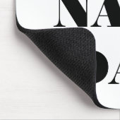 Mousepad Proud Navy Dad Muismat (Hoek)