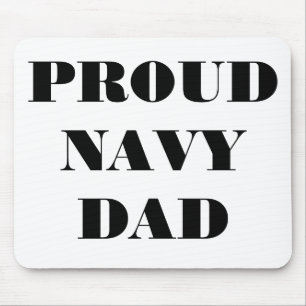 Mousepad Proud Navy Dad Muismat