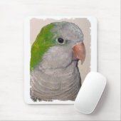 Mousepad - Quaker Parrot Muismat (Met muis)