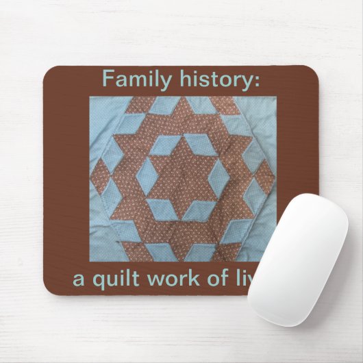 Mousepad - Quilt Work of Lives Muismat (Met muis)