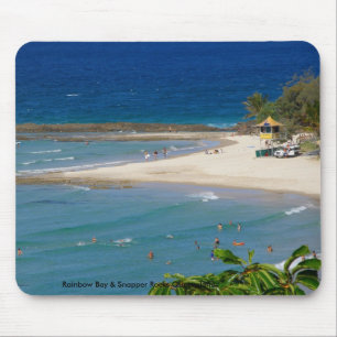 Mousepad Rainbow Bay & Snapper Rocks Queensland 2 Muismat