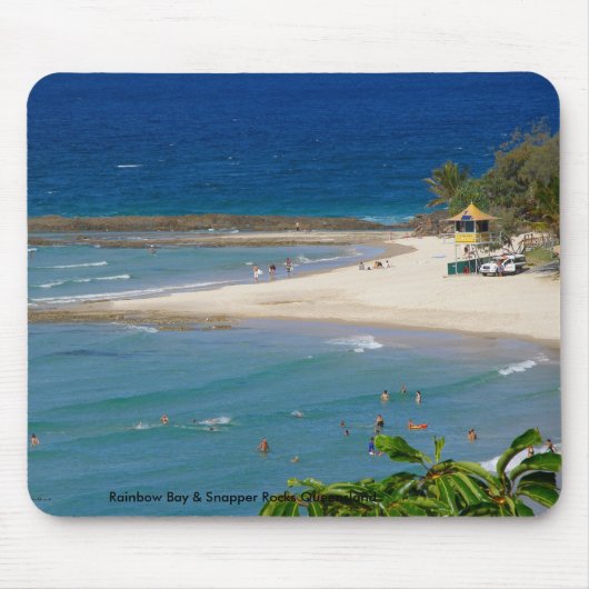 Mousepad Rainbow Bay & Snapper Rocks Queensland 2 Muismat (Voorkant)