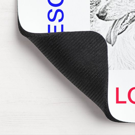 Mousepad - Redding, Adoptie, Foster, Liefde Muismat (Hoek)