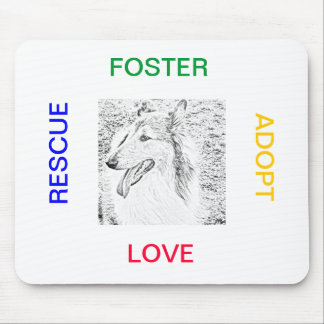 Mousepad - Redding, Adoptie, Foster, Liefde Muismat