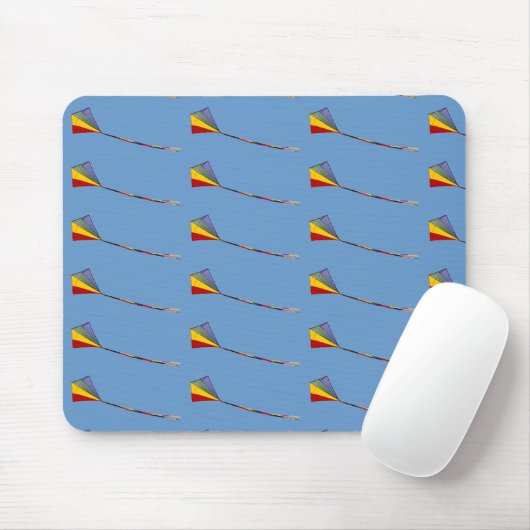 Mousepad - Regenboogvliegers Muismat (Met muis)