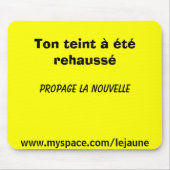 Mousepad rehaussant muismat (Voorkant)