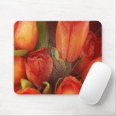 Mousepad - Rode Tulpen Muismat (Met muis)