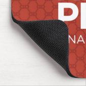 Mousepad (rood) muismat (Hoek)