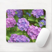  Mousepad, Roze en Blauwe Hydrangeas Muismat (Met muis)