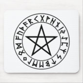 mousepad Rune Pentacle Muismat (Voorkant)