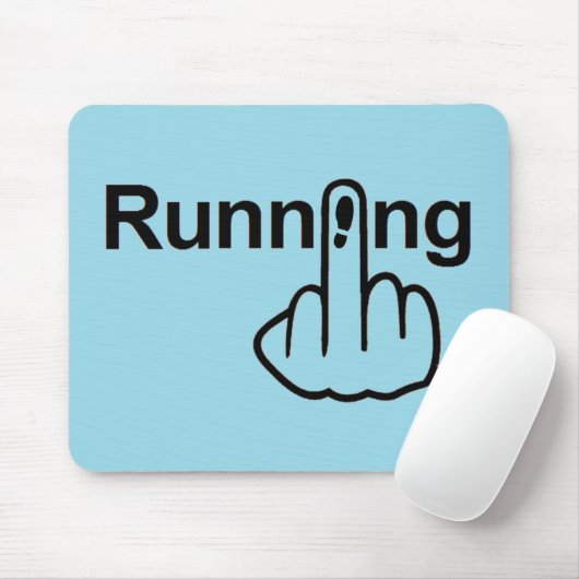 Mousepad Running Flip Muismat (Met muis)