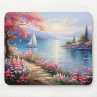 Mousepad | Sailboats in Distance Muismat