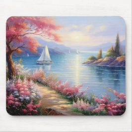 Mousepad | Sailboats in Distance Muismat
