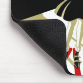 Mousepad  Saint Croix Skiing Travel Posters Muismat (Hoek)