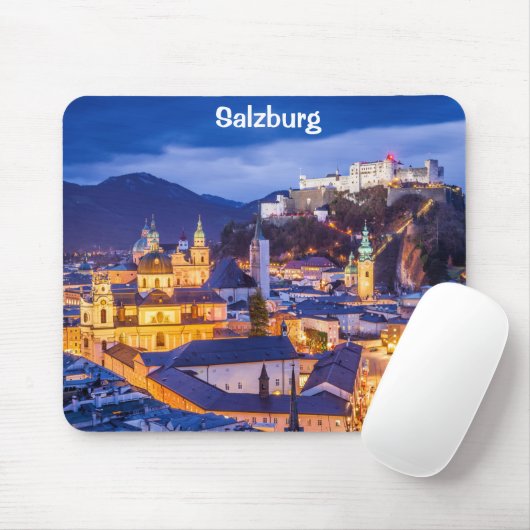 Mousepad Salzburg, Oostenrijk Muismat (Met muis)