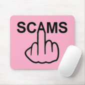 Mousepad Scams Flip Muismat (Met muis)
