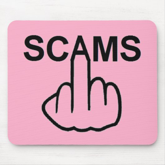 Mousepad Scams Flip Muismat (Voorkant)