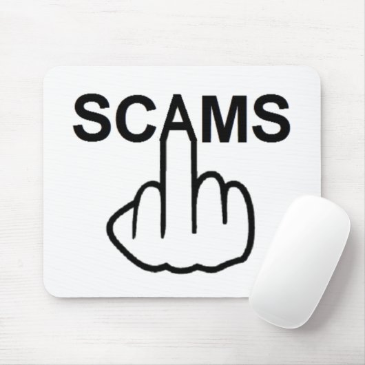 Mousepad Scams Flip Muismat (Met muis)