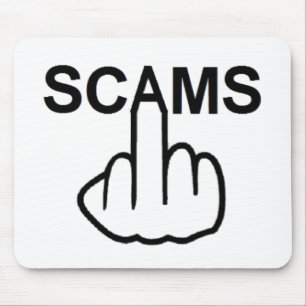 Mousepad Scams Flip Muismat
