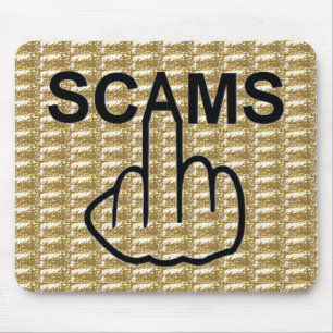 Mousepad Scams Flip Muismat