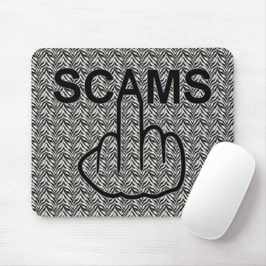 Mousepad Scams Flip Muismat (Met muis)