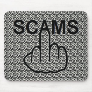 Mousepad Scams Flip Muismat