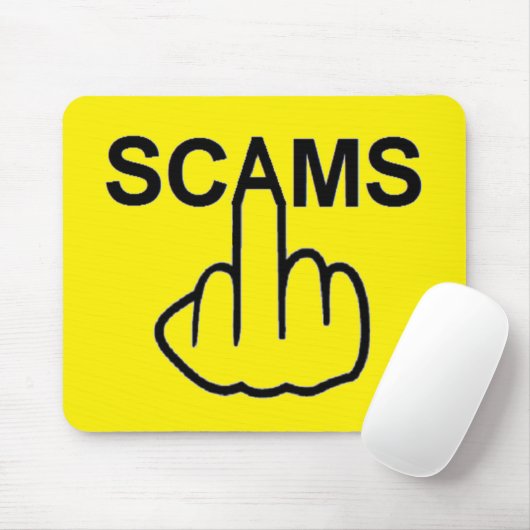 Mousepad Scams Flip Muismat (Met muis)