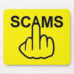 Mousepad Scams Flip Muismat