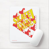 Mousepad: "Schaats Alles!" Muismat (Met muis)