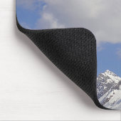 Mousepad Schneeberg mit lustiger Wolke Muismat (Hoek)
