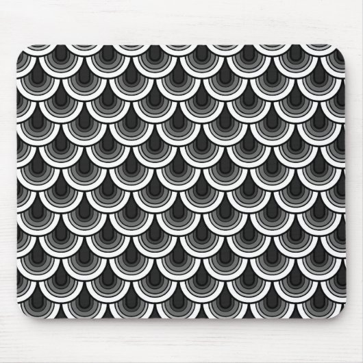 Mousepad Seamless retropatroon Muismat (Voorkant)