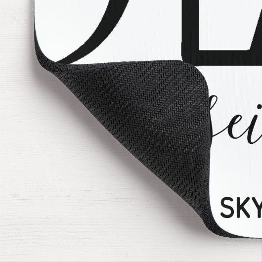 Mousepad "Sensei-tional/leraar" Muismat (Hoek)