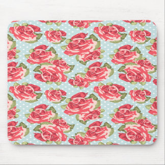 Mousepad Shabby Chic Rozen Floral Muismat