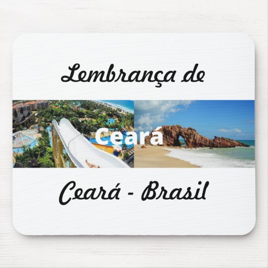Mousepad souvenir van Ceará Muismat (Voorkant)