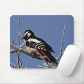 Mousepad -spookpecker muismat (Met muis)