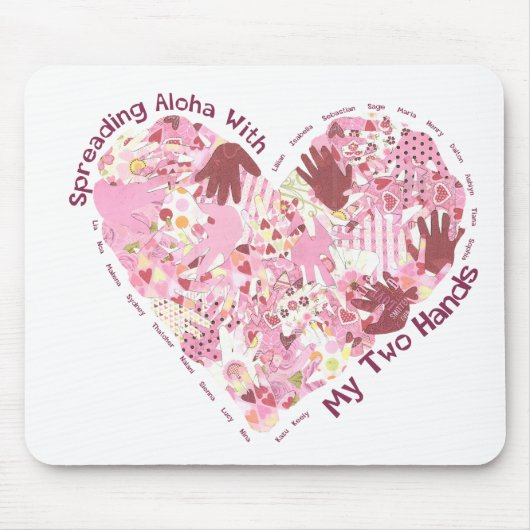 Mousepad: Spreading Aloha Muismat (Voorkant)
